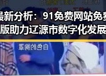 最新分析：91免费网站免费版助力辽源市数字化发展