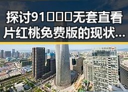 探讨91❌❌❌无套直看片红桃免费版的现状与发展