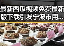 最新西瓜视频免费最新版下载引发宁波市用户热议