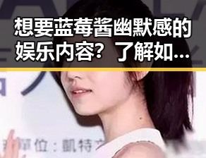 想要蓝莓酱幽默感的娱乐内容？了解如何获取“想要xx免费版”
