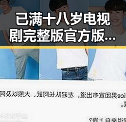 已满十八岁电视剧完整版官方版免费版：黄石市最新剧集引发热议