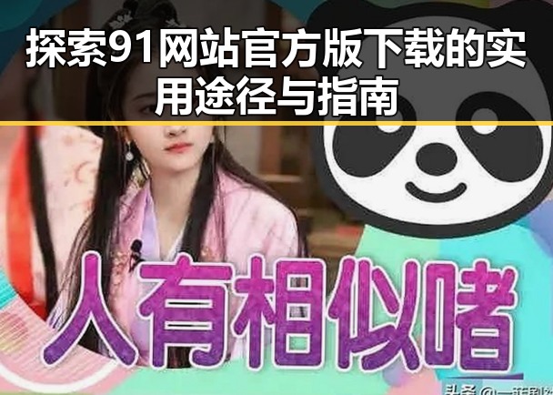 探索91网站官方版下载的实用途径与指南