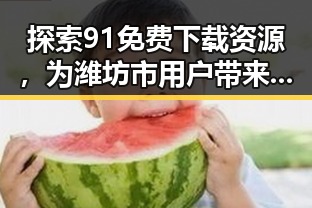 探索91免费下载资源，为潍坊市用户带来便捷体验