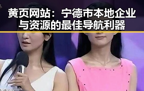 黄页网站：宁德市本地企业与资源的最佳导航利器