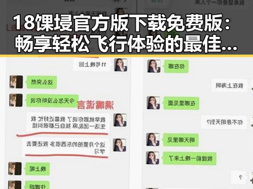 18馃埐官方版下载免费版：畅享轻松飞行体验的最佳选择