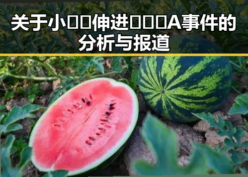 关于小🐔🐔伸进🈲🔞🔞A事件的分析与报道