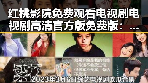 红桃影院免费观看电视剧电视剧高清官方版免费版：最新观影体验揭秘