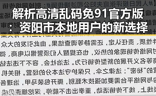 解析高清乱码免91官方版：资阳市本地用户的新选择