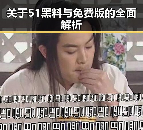 关于51黑料与免费版的全面解析