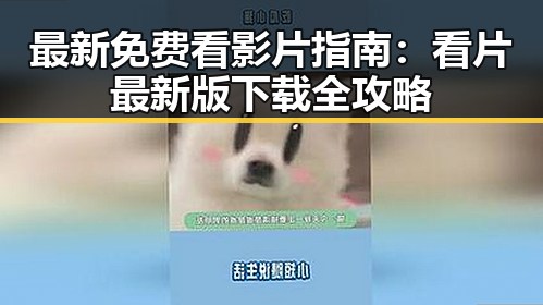 最新免费看影片指南：看片最新版下载全攻略