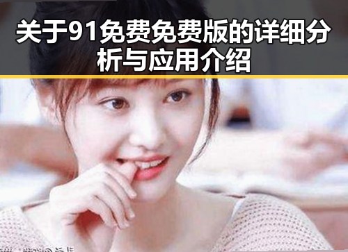 关于91免费免费版的详细分析与应用介绍